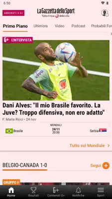 La Gazzetta dello Sport android App screenshot 0