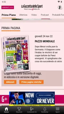 La Gazzetta dello Sport android App screenshot 10