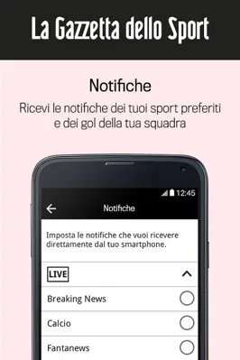 La Gazzetta dello Sport android App screenshot 12