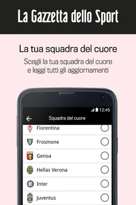 La Gazzetta dello Sport android App screenshot 13