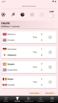 La Gazzetta dello Sport android App screenshot 7